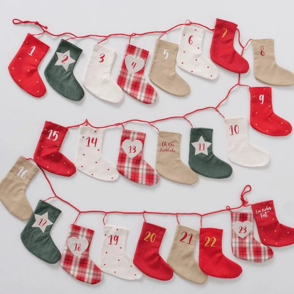 Becquet Calendrier de l'avent 24 chaussettes