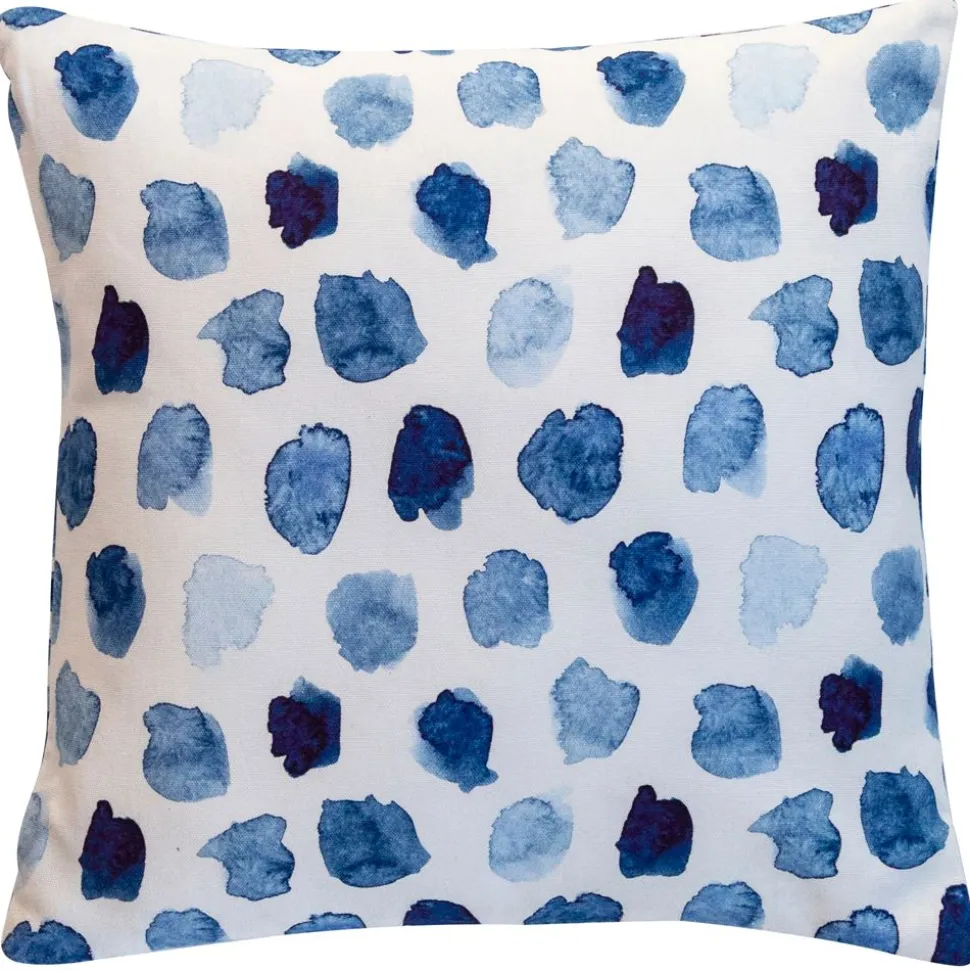 Becquet Coussin enduit double face bleu et blanc