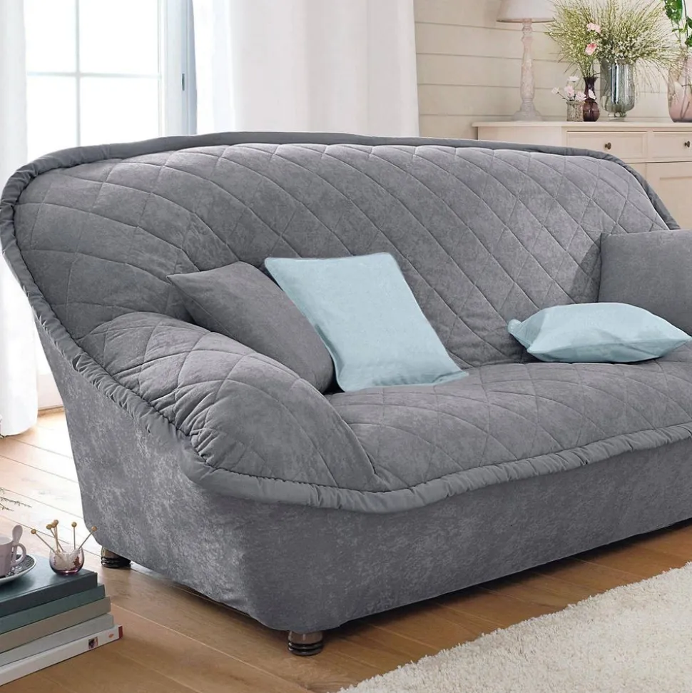 Becquet Housse fauteuil, canapé et coussin en microfibre