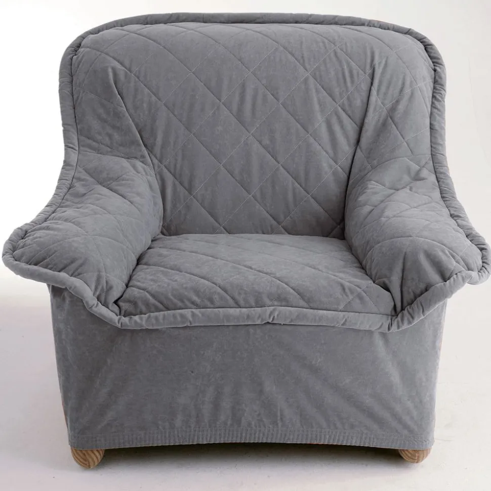 Becquet Housse fauteuil, canapé et coussin en microfibre