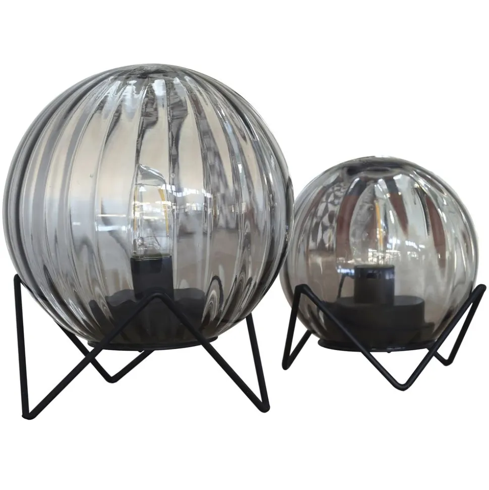 Becquet Lampe boule support métal