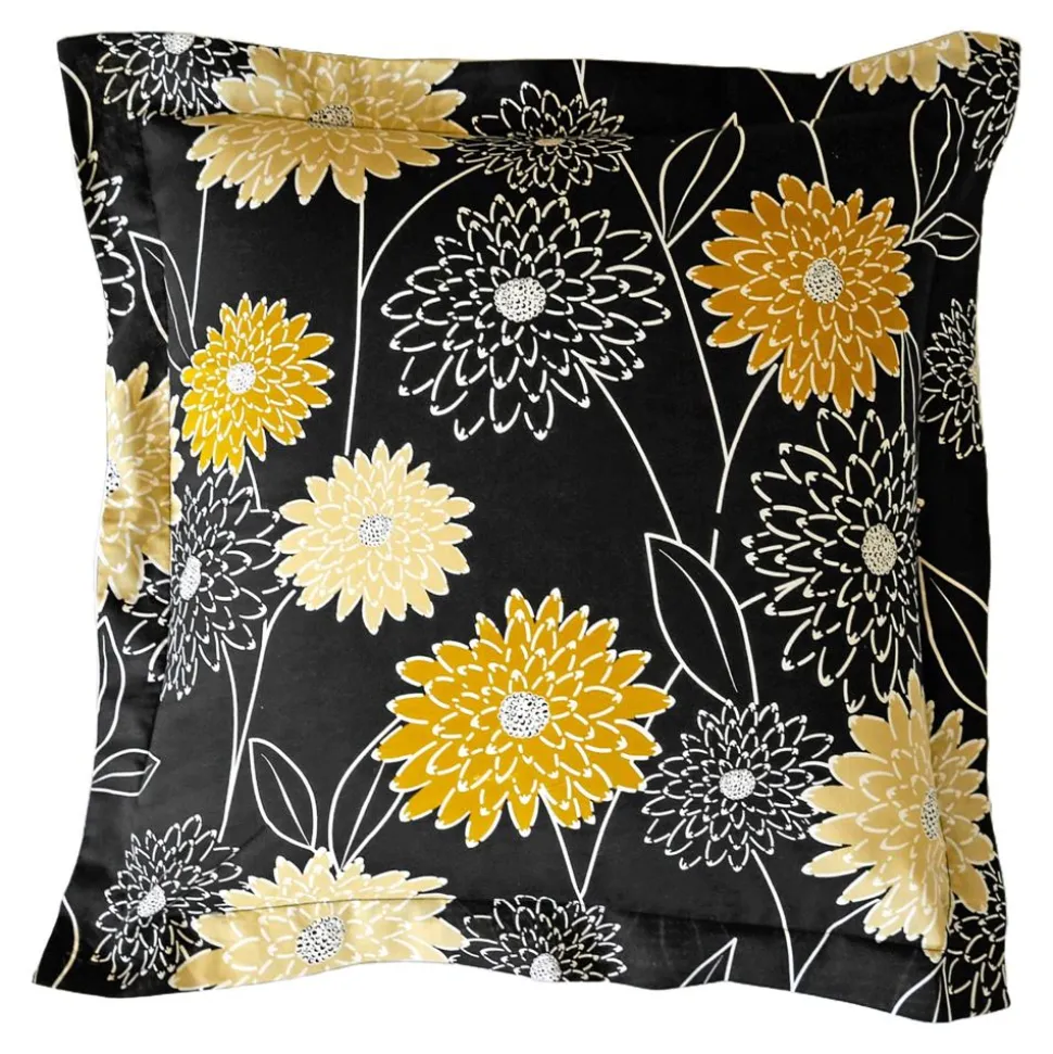 Becquet Linge de lit motif fleurs - CRÉATION