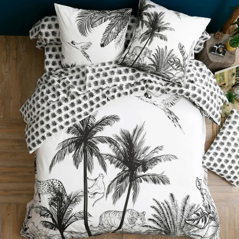 Enfant Becquet Linge de lit motif jungle - CRÉATION