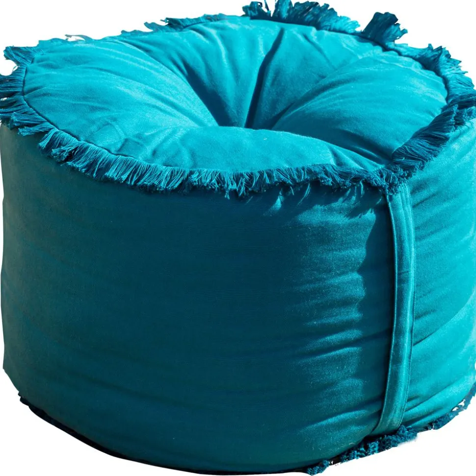 Becquet Pouf frangé