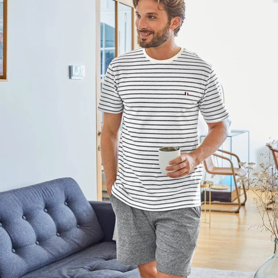 Homme Becquet Pyjama short homme à rayures - DODO HOMEWEAR®