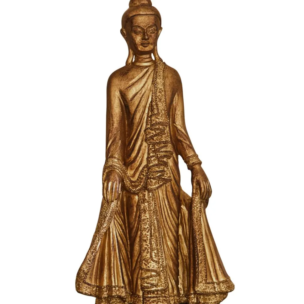 Becquet Statuette Bouddha doré