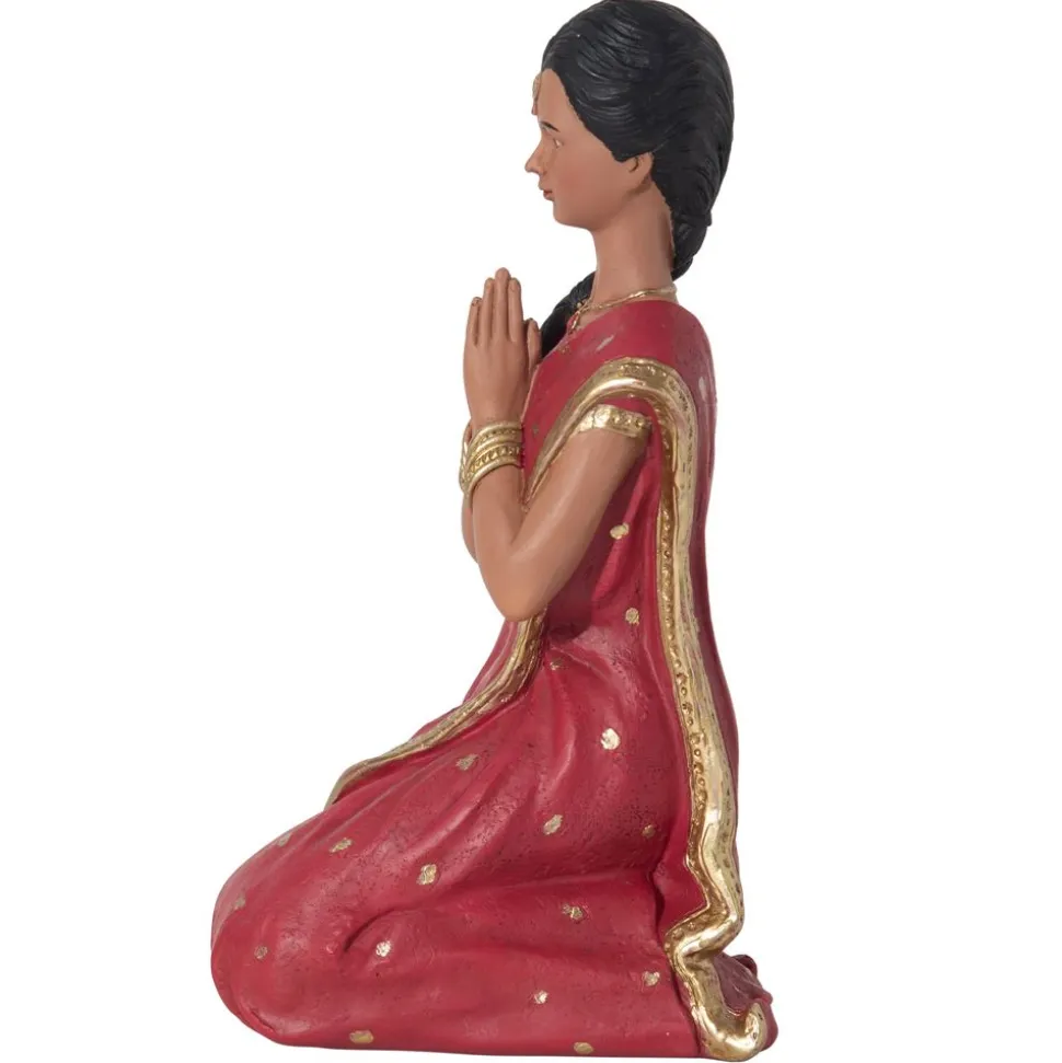 Becquet Statuette femme indienne - CRÉATION