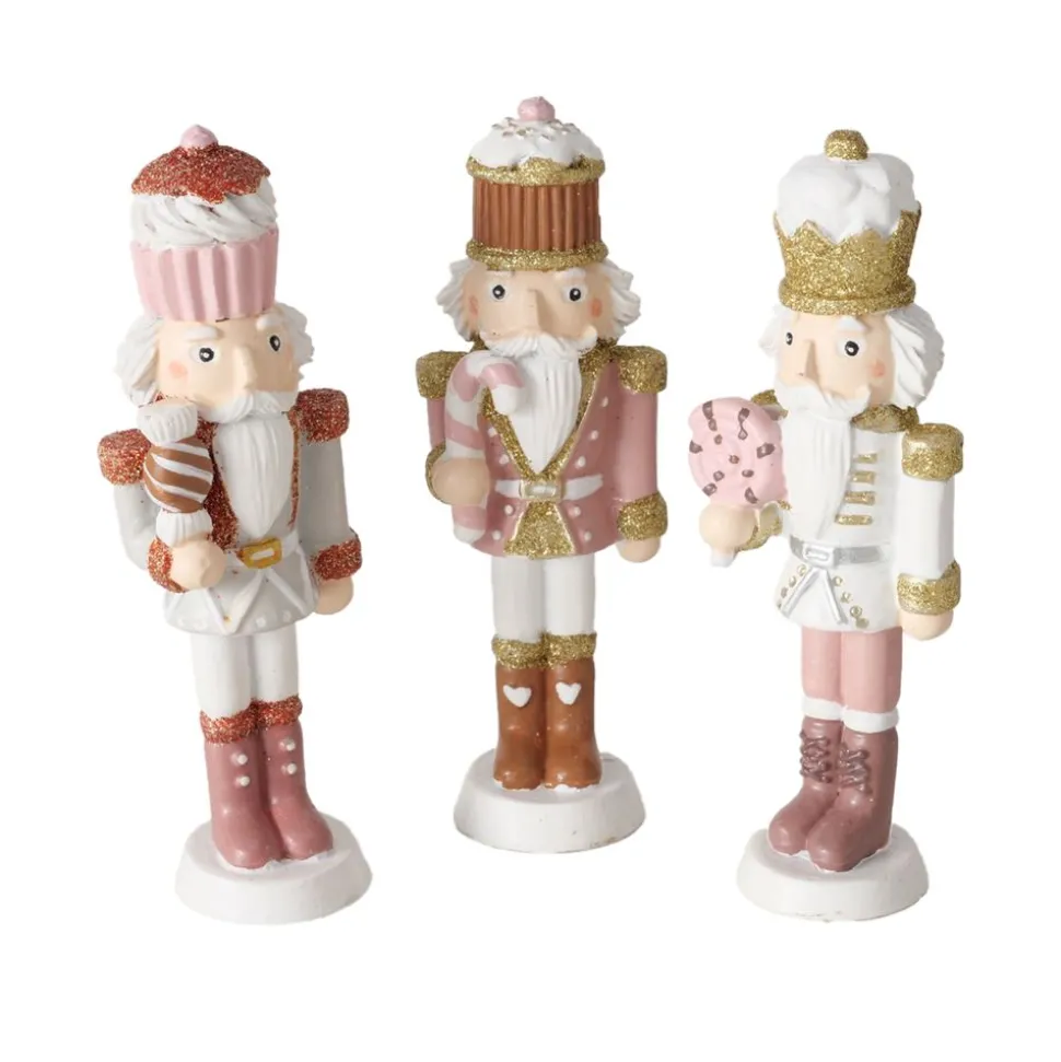 Becquet Statuettes soldats de Noël - Lot de 3