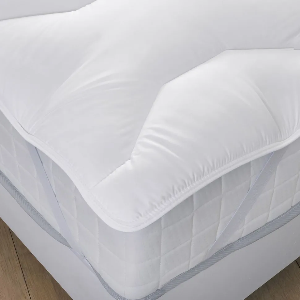 Becquet Surmatelas Dacron® Sérénité antiacarien antibactérien - Moelleux