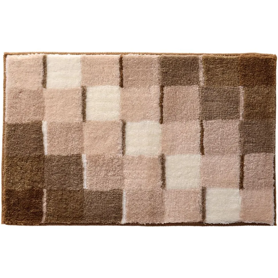 Becquet Tapis de bain effet mosaïque - 1850 g/m²