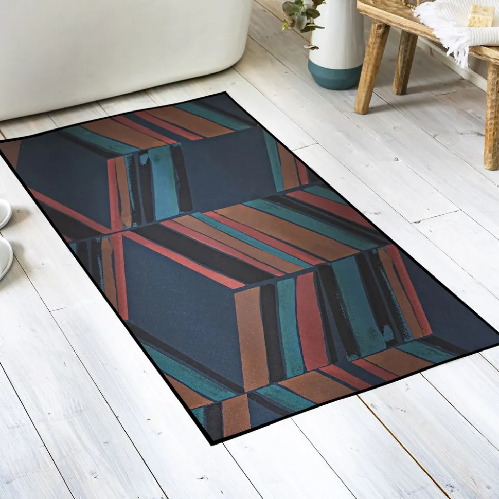 Becquet Tapis vinyle motif graphique - CRÉATION