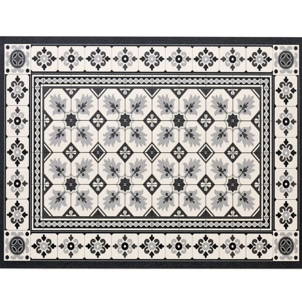 Becquet Tapis vinyle style carreaux de ciment