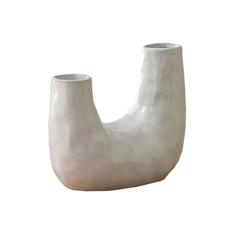 Becquet Vase forme graphique "U"